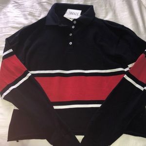 Never Worn Brandy Melville Rugby Long Sleeve